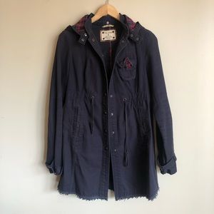 Free People Cotton Twill light weight jacket